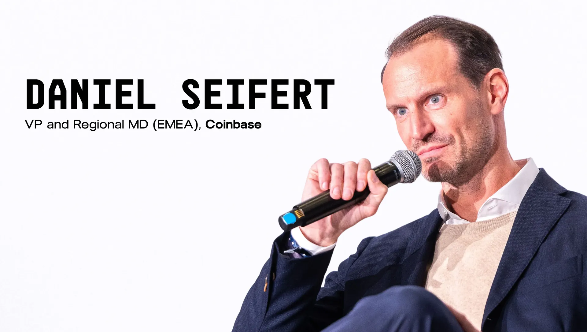 Daniel Seifert - VP and Regional MD (EMEA), Coinbase