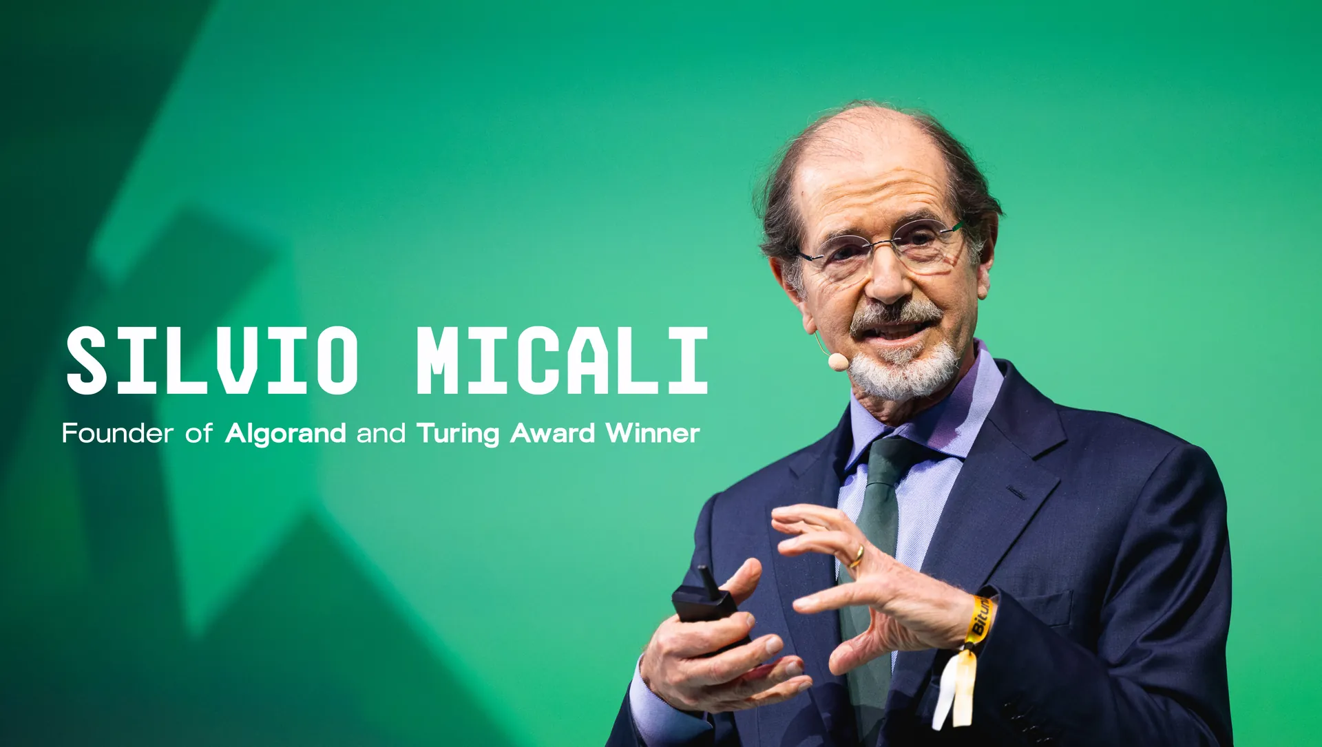 Silvio Micali - Digital Asset Founder & Turing Award Winner, Algorand