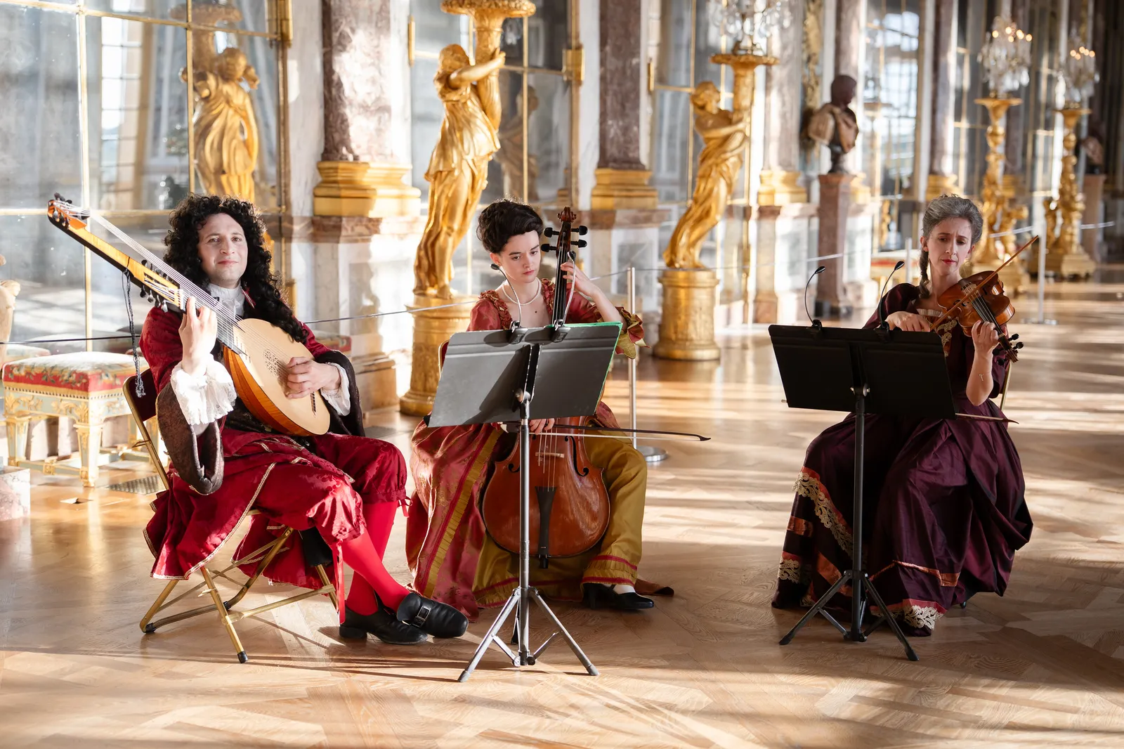Private cultural performance at the Château de Versailles